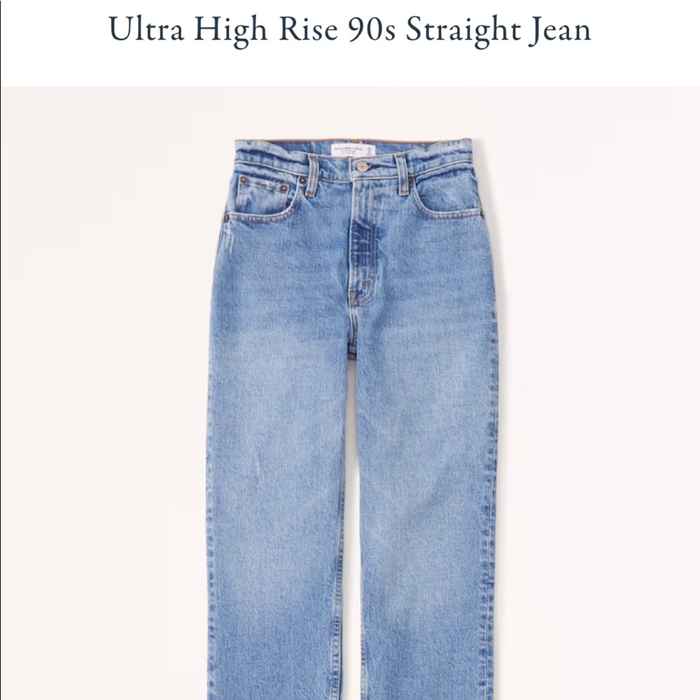 Abercrombie and Fitch Straight Jeans